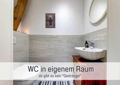 wohnwerth.de Traumferienwohnung Ostsee Ferienloft Sternenblick WC