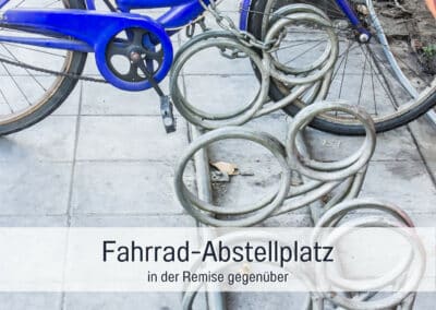 wohnwerth.de Traumferienwohnung Ostsee Ferienwohnung Lichtinsel Fahrrad-Abstellplatz