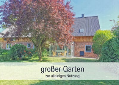 wohnwerth.de Traumferienwohnung Ostsee Ferienwohnung Lichtinsel Garten