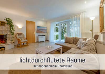 wohnwerth.de Traumferienwohnung Ostsee Ferienwohnung Lichtinsel Wohnzimmer