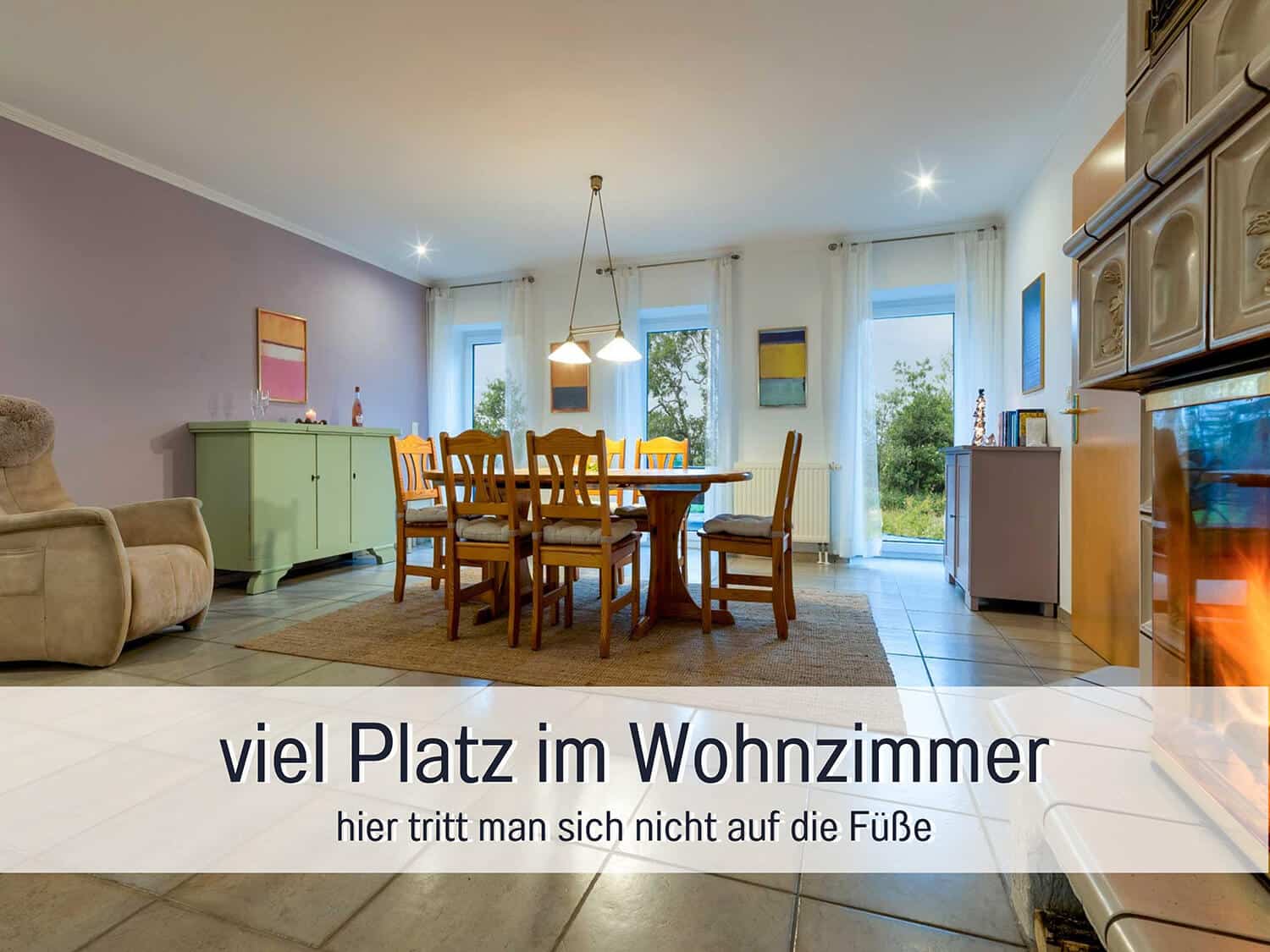 Weitezeit Traumferienwohnung Ostsee Ferienwohnung Lichtinsel Wohnzimmer