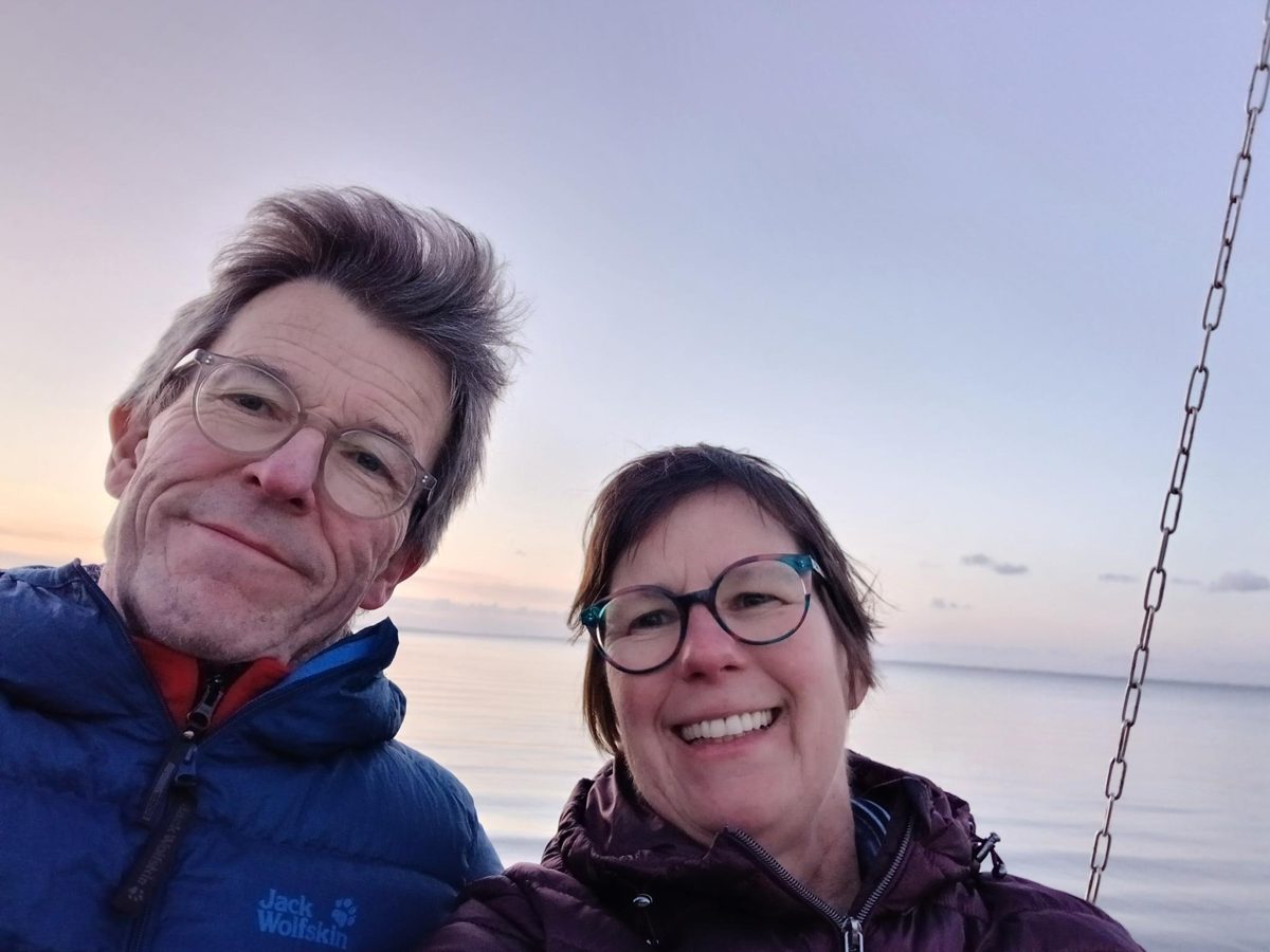 Anne und Stephan Oligmüller, Gastgeber der Weitezeit, an der Ostsee